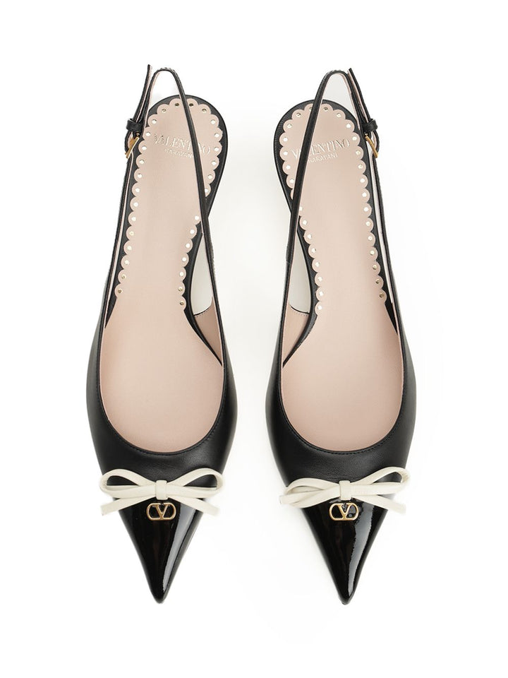 Valentino Garavani Bepointy Decollete - Nero | 74fffef3c482f08d3d9e5d81f4ab114b92a5111f
