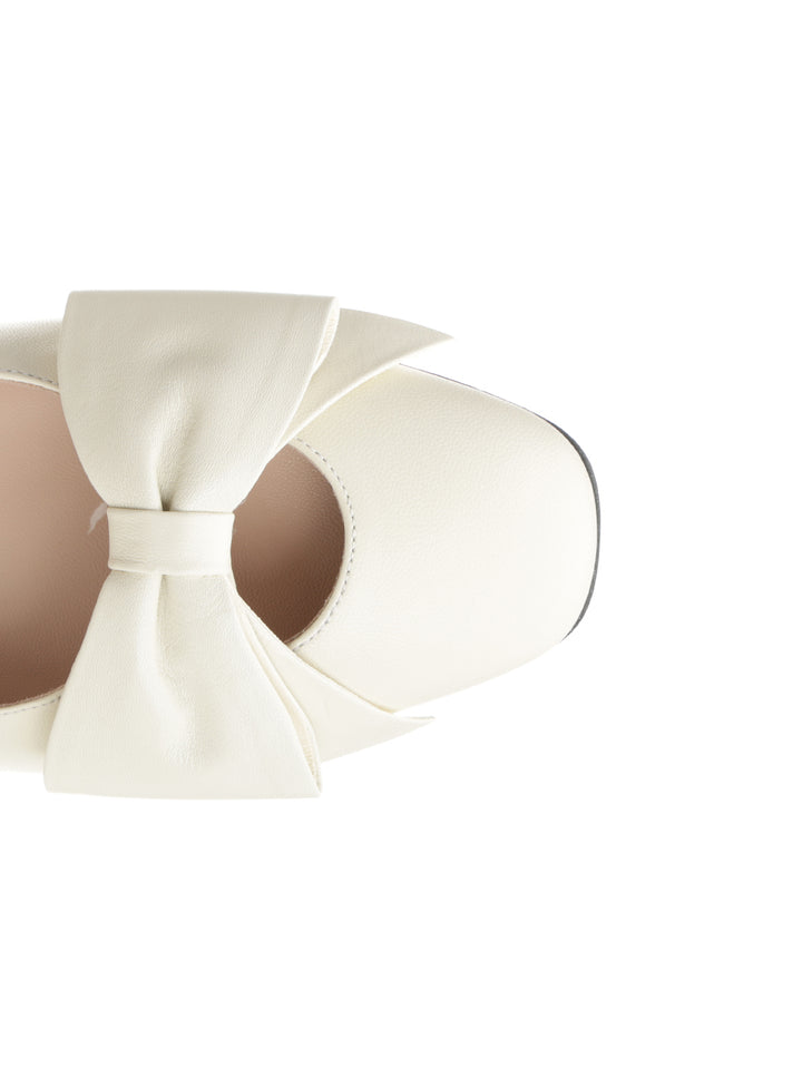 Valentino Garavani Bowow Scarpe basse - Bianco | 19efc370b60fe8c4dbca7a5188658e44275cc6d2
