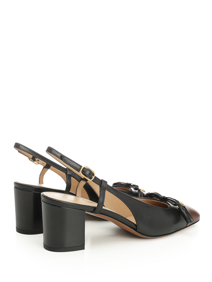 Valentino Garavani Valet Du Roi Decollete - Nero | 267fd41ad2603778acc118046ed8bb85ebd32b90