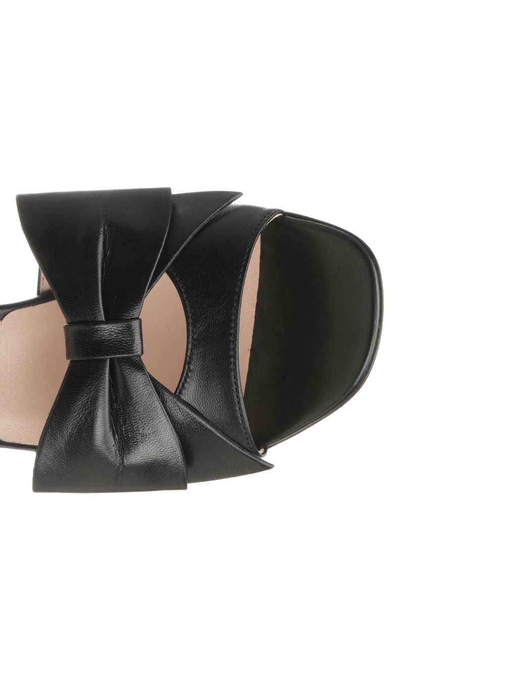 Valentino Garavani Bowow Kidskin Sandal Sandali - Nero | 8115b7e9072248d9872461dd51d37c517a4842e6