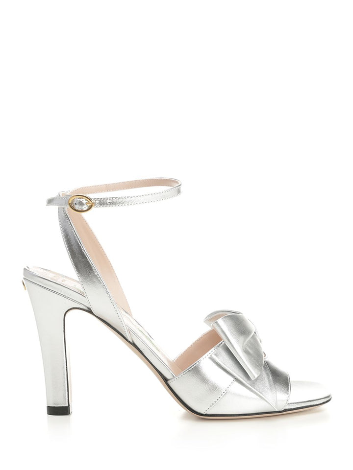 Valentino Garavani Bowow  Sandal Sandali - Silver | 7f88bf406246f5b6c4f4079a33d8672e240d3e5f