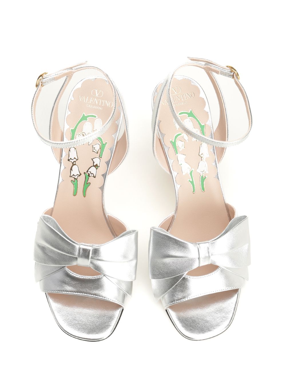 Valentino Garavani Bowow  Sandal Sandali - Silver | bf920848bd3917d463e841cfe262cc950177f9bd