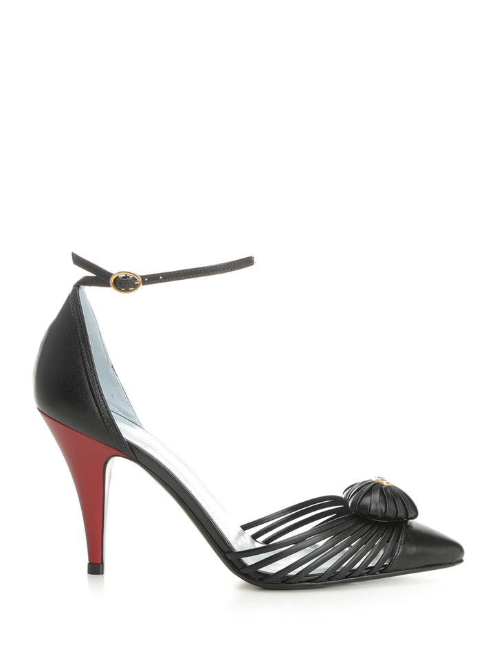 Valentino Garavani Sandal Royal Decollete - Nero | 6f2b861223e38b0278d5f5ab6c3908a94fa49e40