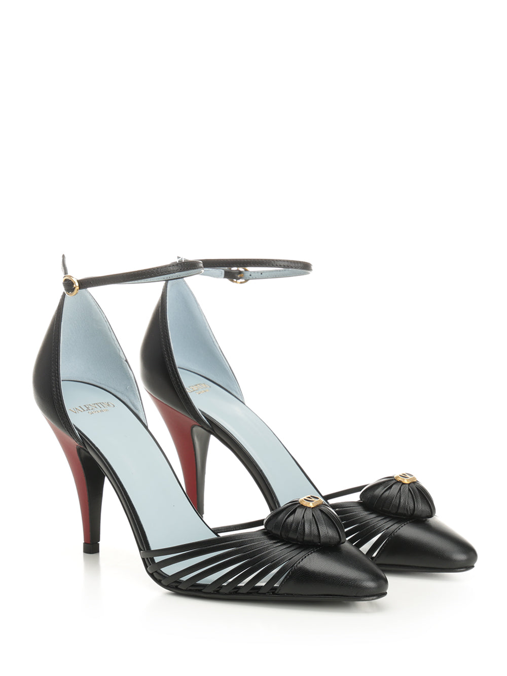 Valentino Garavani Sandal Royal Decollete - Nero | ce48102df83b4971aa7a7ecfc6219258ccdb3cd6