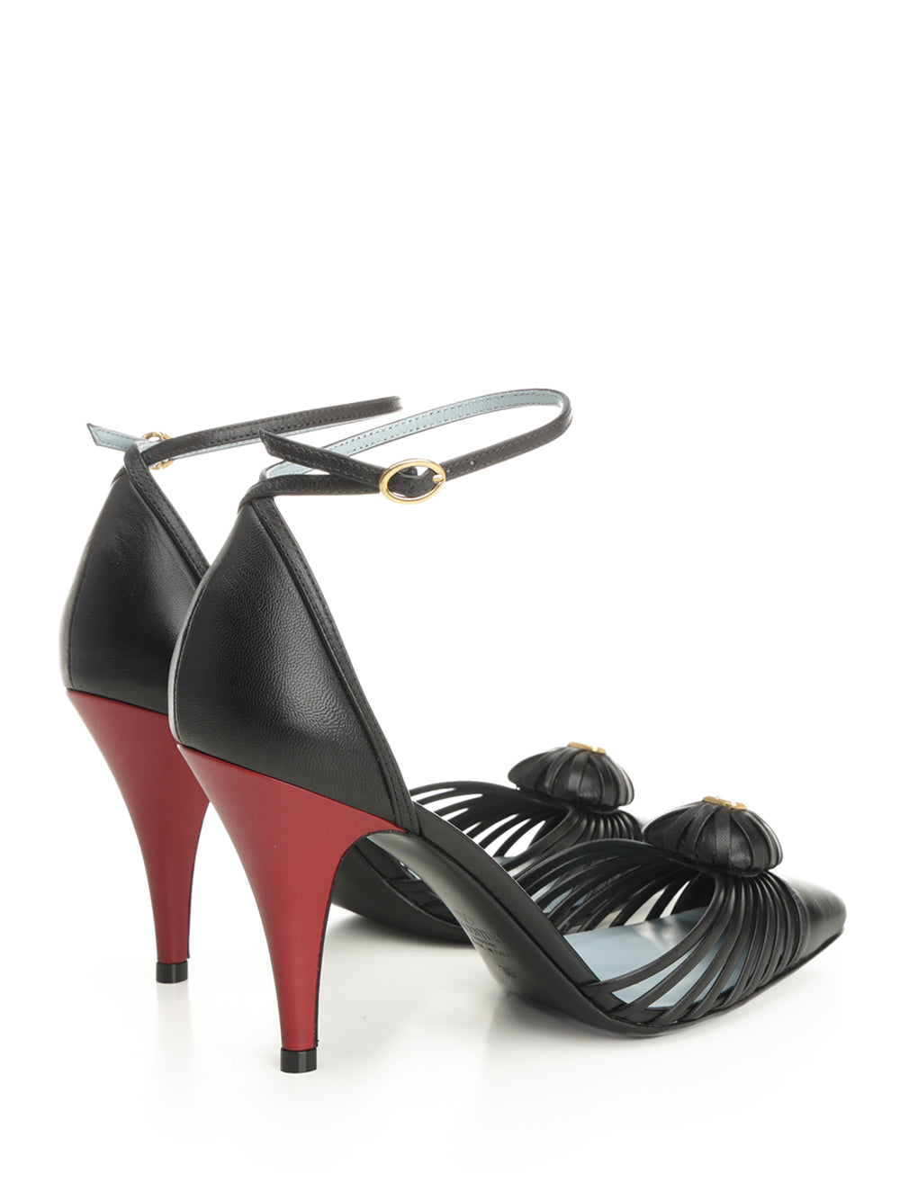 Valentino Garavani Sandal Royal Decollete - Nero | f76ea3ea469c663233eefcb89a7c194b8f146f4a