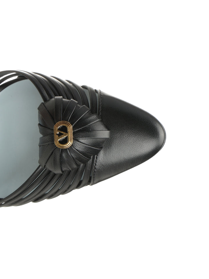 Valentino Garavani Sandal Royal Decollete - Nero | 83c88eab103270026a080a408c55c245ea0a660f