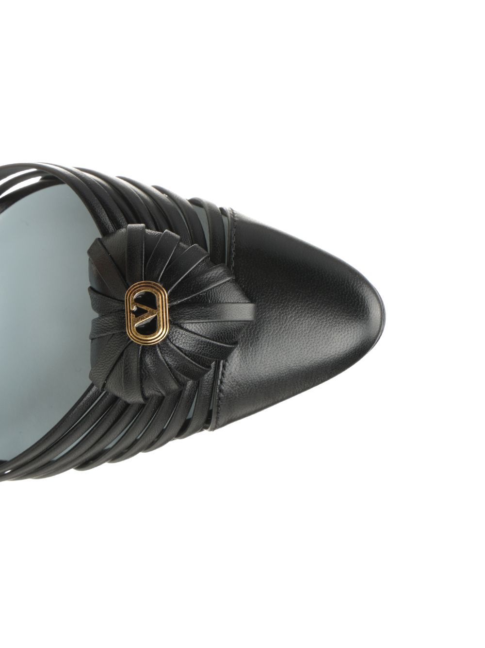 Valentino Garavani Sandal Royal Decollete - Nero | abfefd65e49e87e102fccc0bb648140a0c61ec23