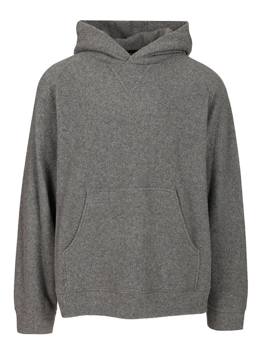 Cashemere Hoodie Knitwear Grey