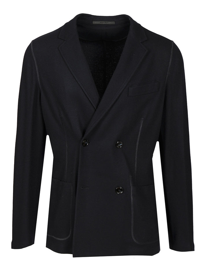 Giorgio Armani Blazer In Cashmere Giacche - Blu | 96fb2444cc7abbb8c471dbd76ffa3b3d51a30880