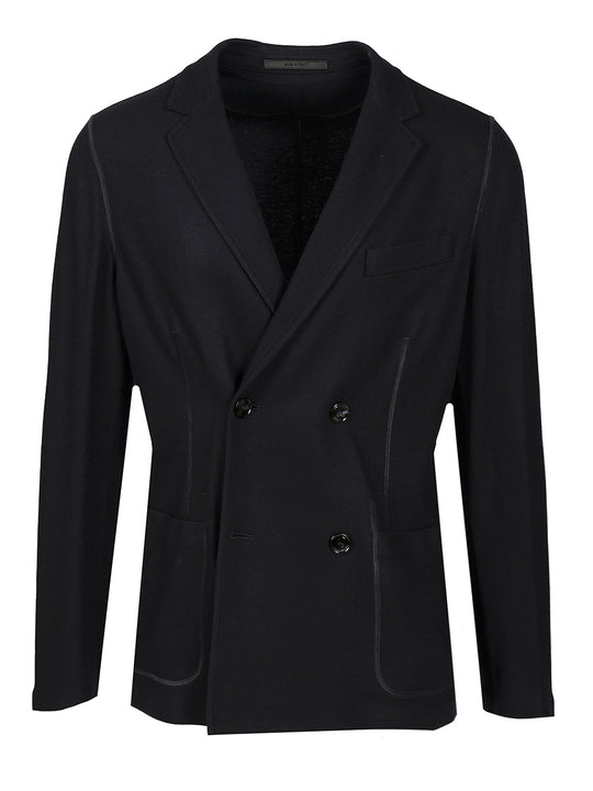 Blazer In Cashmere Giacche Blu
