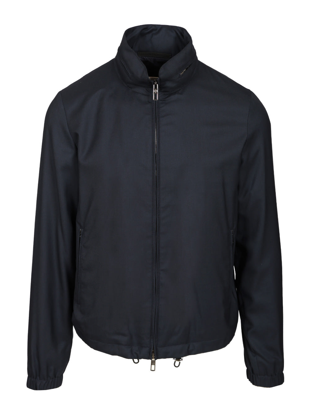 Giorgio Armani Icon Blouson In Cashmere And Silk Giacche - Grey | ac5d866773814ebd90175044698361938f402948