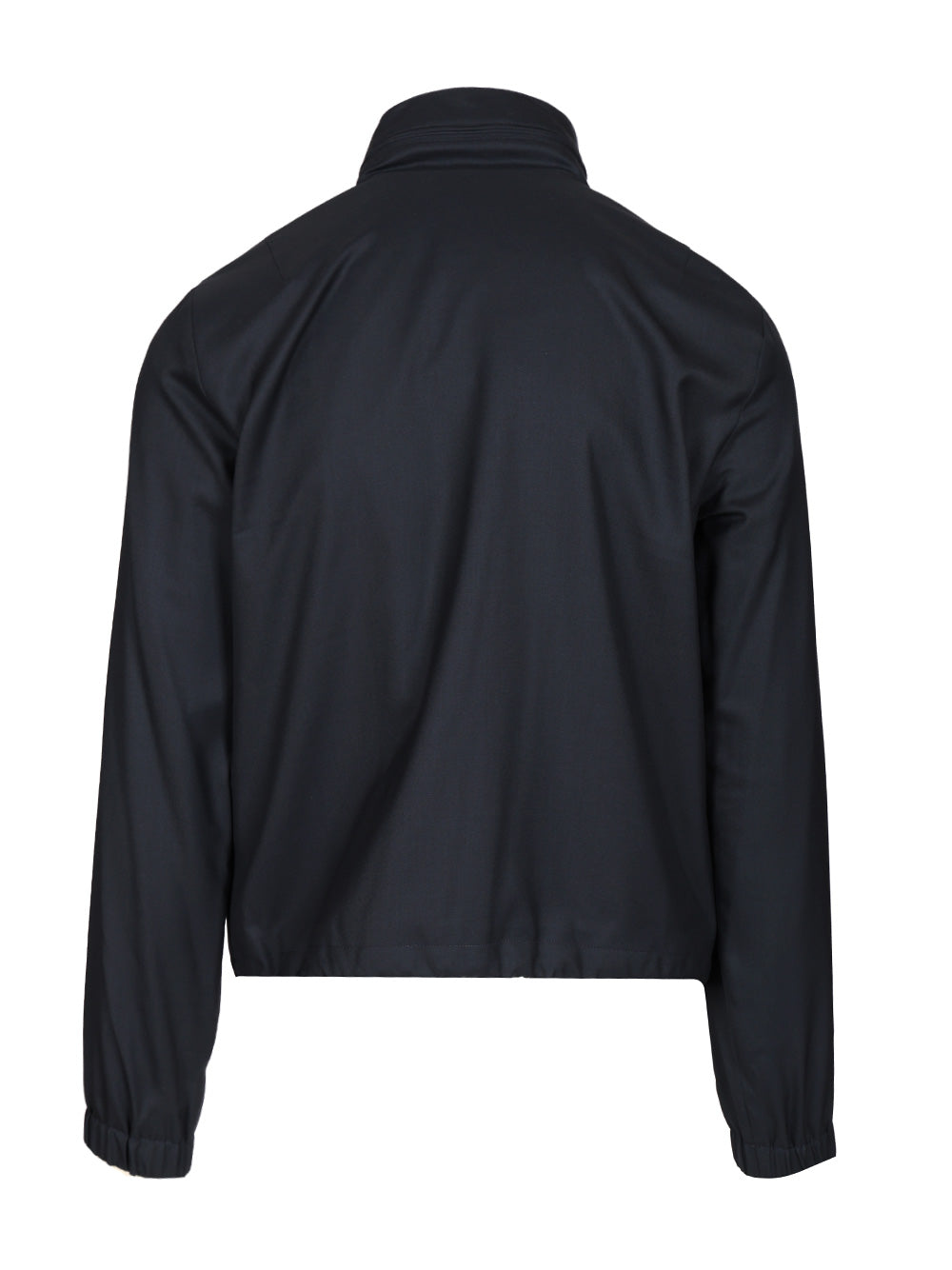 Giorgio Armani Icon Blouson In Cashmere And Silk Giacche - Grey | af8c776d1906c1f59090bac6d484a5cd800cec6f