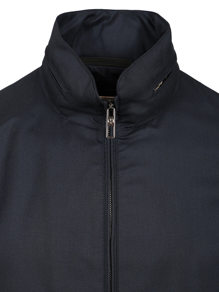 Giorgio Armani Icon Blouson In Cashmere And Silk Giacche - Grey | e76eeeb1da3a6e1f795fb12ec34e74c222f82b7c