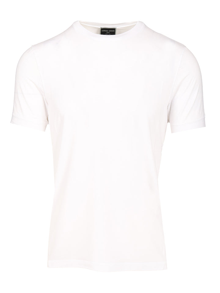 Giorgio Armani Stretch T-Shirt - Blu | aa0122a9cf5980b0c63efc555cd648ec2dbe2902