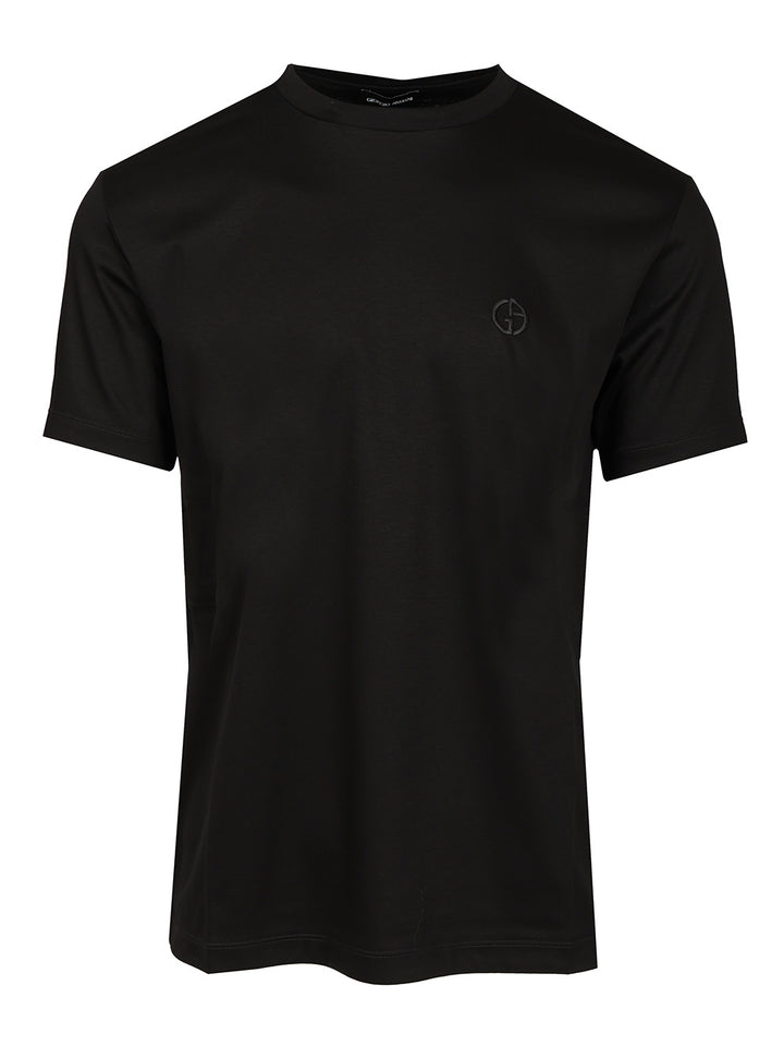 Giorgio Armani Cotton T-Shirt - Nero | 56c19a8a26a0ccfedb0dc2a9b7b5e6385e01c361