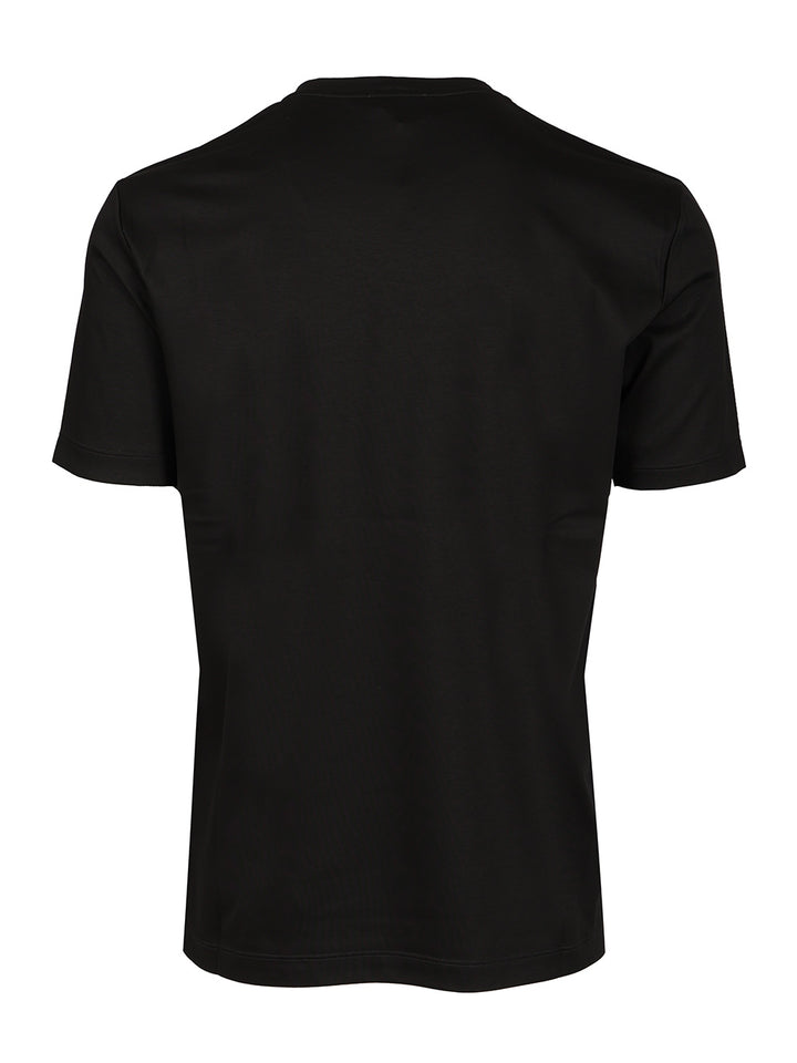 Giorgio Armani Cotton T-Shirt - Nero | da9ac195afe1a0ea4d93ffa89d0ce0a7eb7882b2