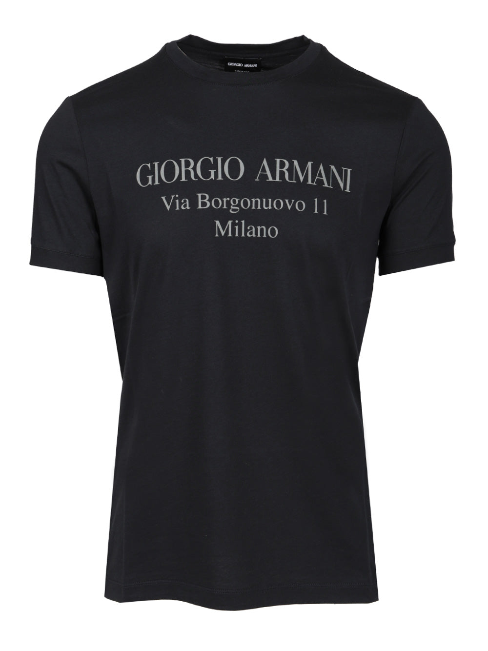 Giorgio Armani Cotton T-Shirt - Blu | 350113c4fb29ced24b4b34091cf7f774c50e32d2