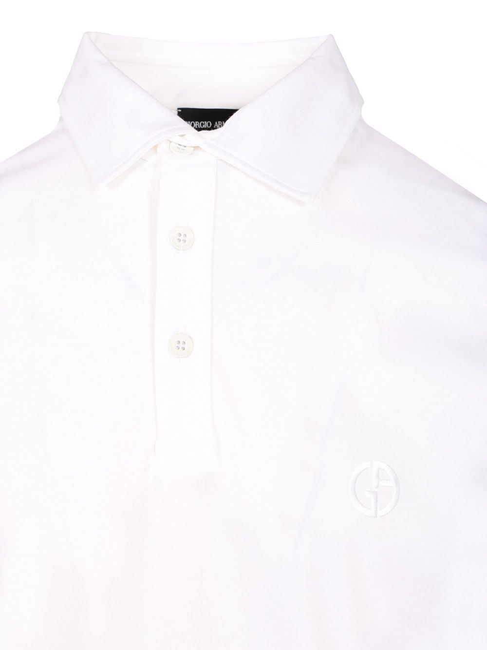 Giorgio Armani Cotton Polo shirt - Bianco | 15682e4e5a5f264563d504c794b24d548dd7f1a3