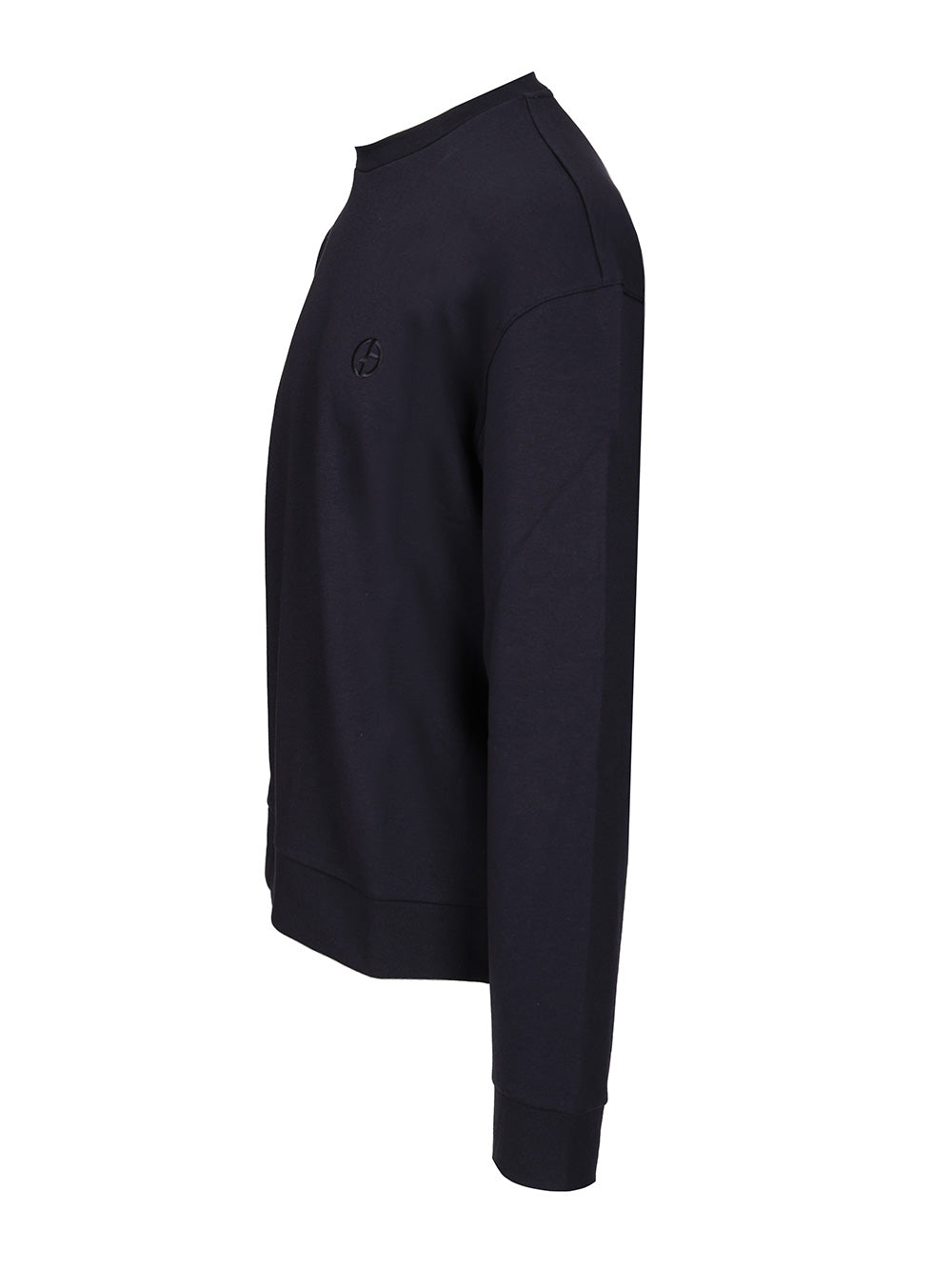 Giorgio Armani Cotton Cashmere Sweatshirt Sweatshirts - Blu | ee77914f3122178778b091fa96c833aa0aa79ed8