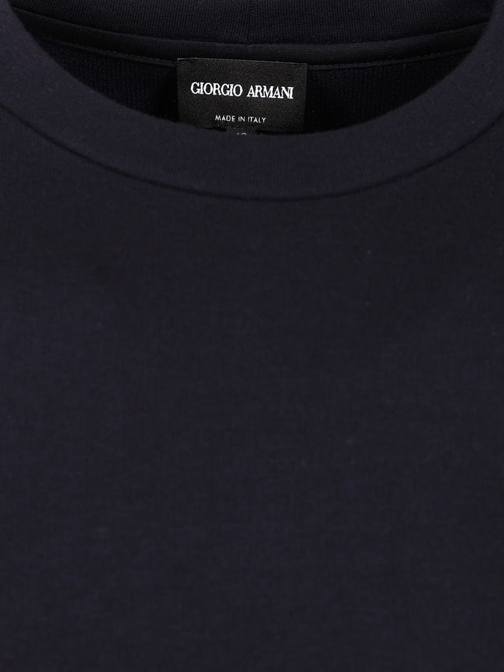 Giorgio Armani Cotton Cashmere Sweatshirt Sweatshirts - Blu | 863ec167b1630c5488830c25eba1d4904f72b783