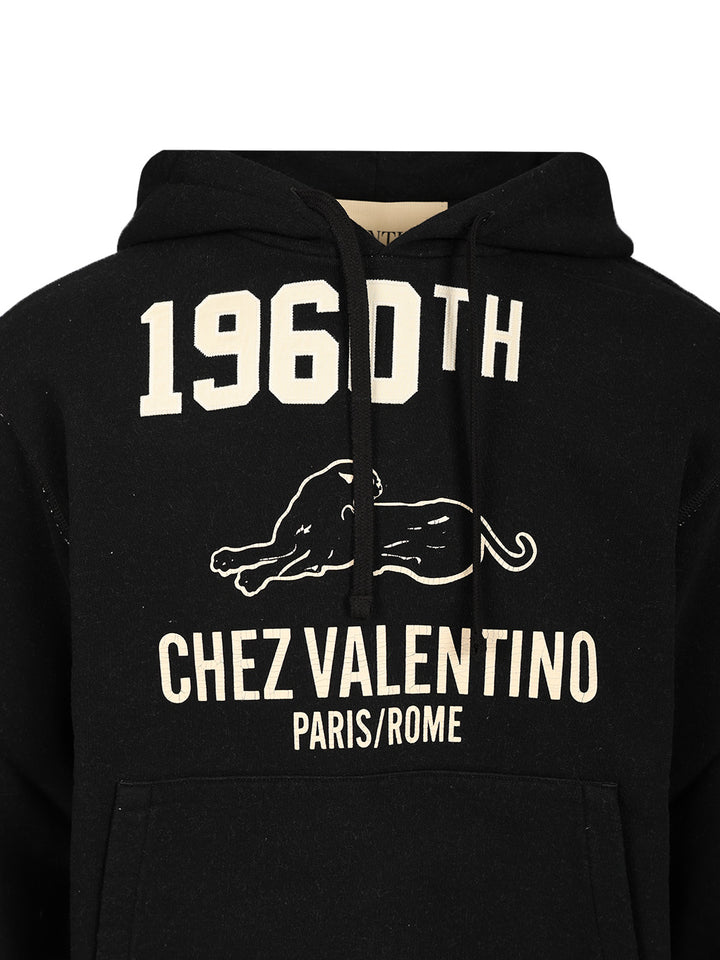 Valentino Garavani Chez Valentino Sweatshirts - Nero | 04de3632ef22762bd319141ccbd14a10acce6f43