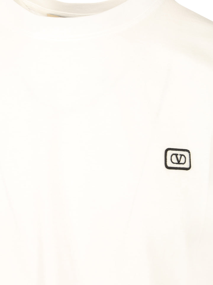 Valentino Garavani Vlogo Signature T-Shirt - Bianco | 67ae52478655c33acae1b2cff35367c78dd99f8c