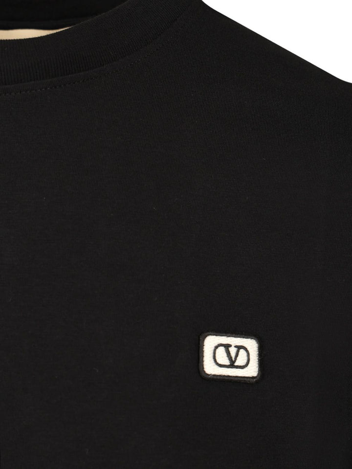 Valentino Garavani Vlogo Signature T-Shirt - Nero | 8861d86d762108440134f2ec2afb42a563446004