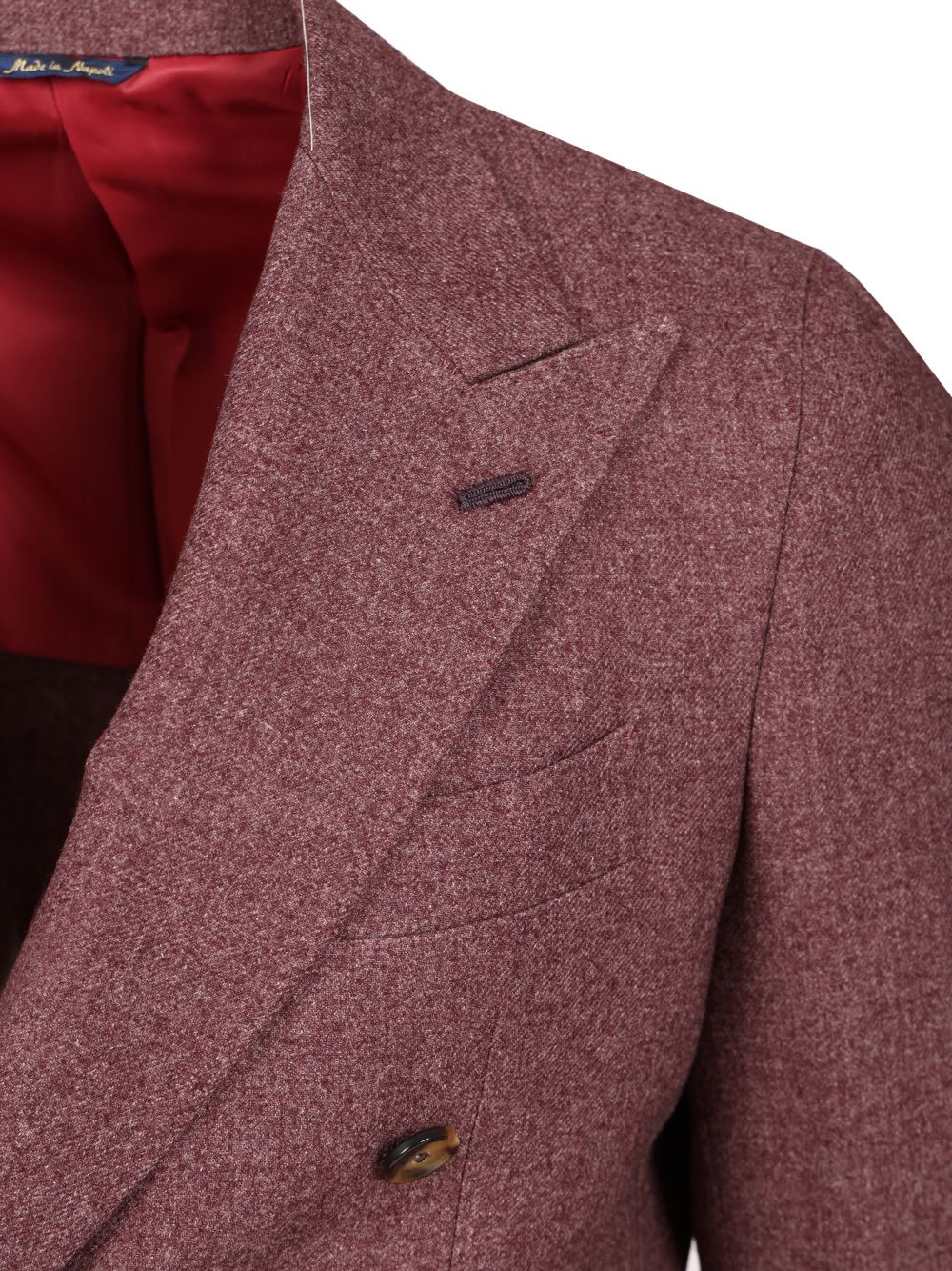Al Duca D'Aosta Double-Breasted Blazer Giacche - Bordeaux | b9261bac3137bceea454729c951ee4c84f3b668e