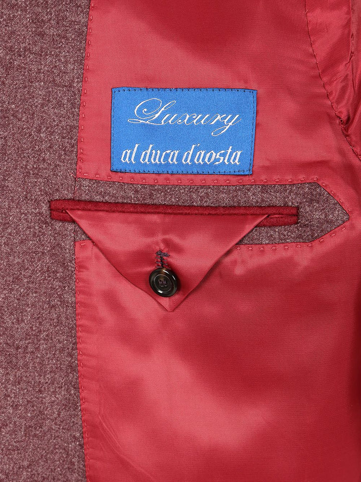 Al Duca D'Aosta Double-Breasted Blazer Giacche - Bordeaux | 457c8c91364bc54a1f3c0b489dde1e03434d0195
