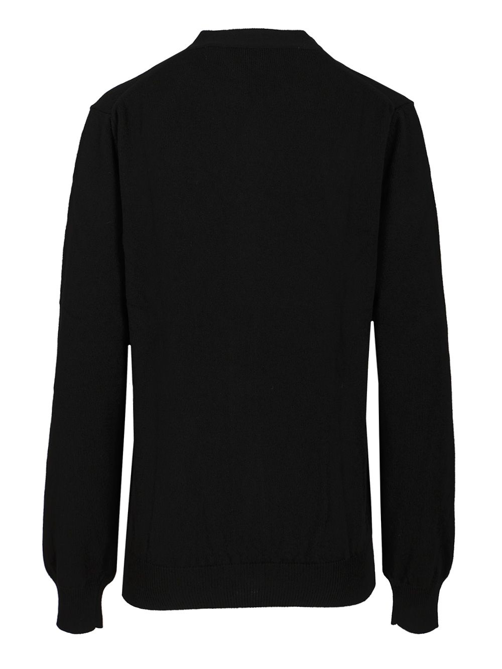 Comme Des Garcons Play Wool Cardigan Knitwear - Nero | 482852bedbf2e022f5db79d4c620d934a799c501