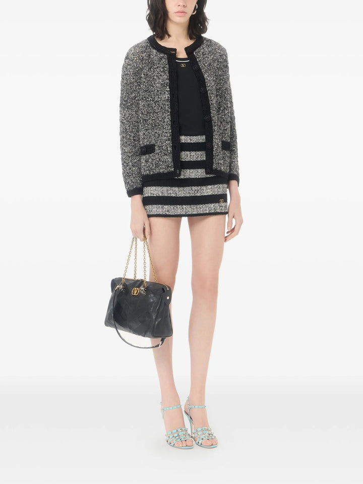 Valentino Garavani Top - Nero | d9316564b524cb9431ed30c6f01c3acddad7e157
