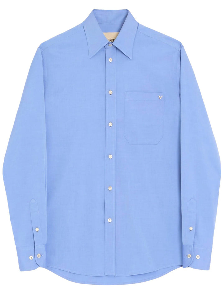 Valentino Garavani Plain - Blu | 3cb4555465610dbc249f2333fd4747fc396eb094