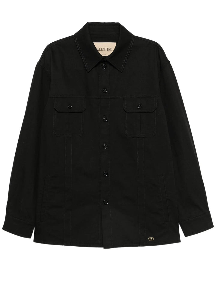 Valentino Garavani Shirt jackets - Nero | 5c01ad02495b413d159d68887ebfd607e4e3e888