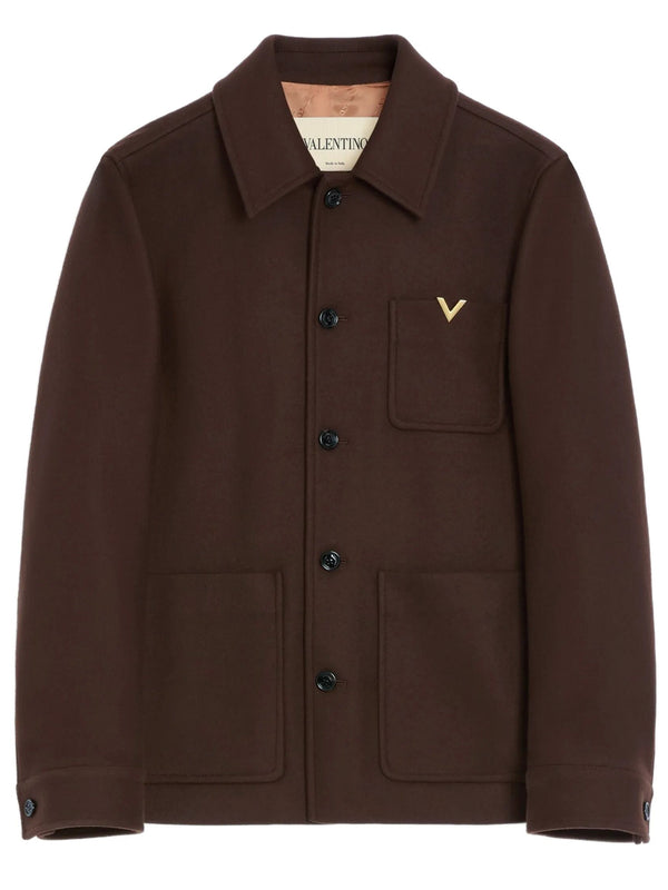 Giacca Valentino In Lana Con Vgold