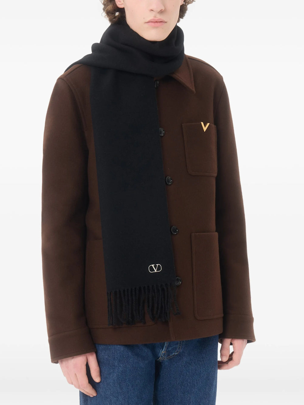 Valentino Garavani Scarves - Nero | 7743caf8b73ddbeda1a7d020d68f974e90f00b58
