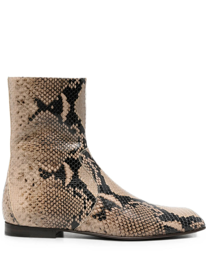 Khaite Boots ankle - Nude & Neutrals | b23c4608724f0884cc57321bf2ab90dc8c700cda