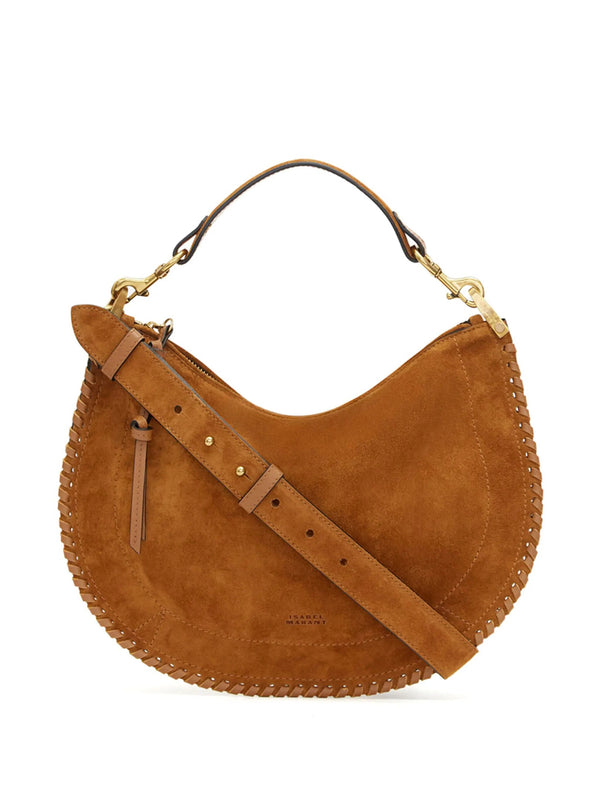 Borsa Oskan Soft Zipped In Pelle Scamosciata Intrecciata