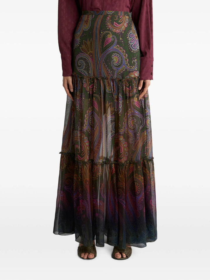 Etro Long skirts - Verde | 6c000097eac7d431c2342f9fc93c475f9345e4bd
