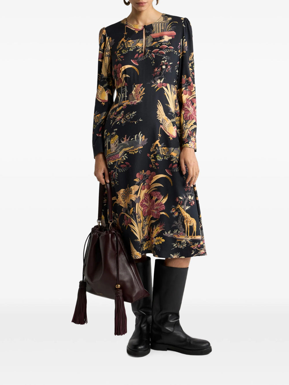 Etro Midi dresses - Blu | e1300d209ef611d0165b148e1f05e4b28899c65c