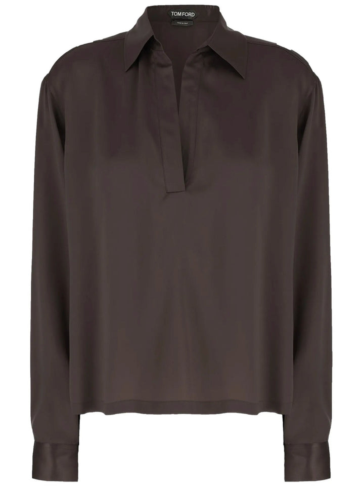 Tom Ford Top - Marrone | 92be0f951d8a2082dfad0a96f8f1f02cbb375610