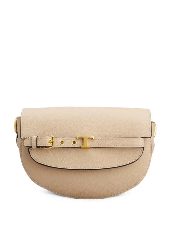 Borsa A Tracolla T Signature In Pelle Mini
