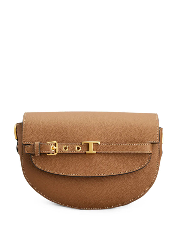 Borsa A Tracolla T Signature In Pelle Mini