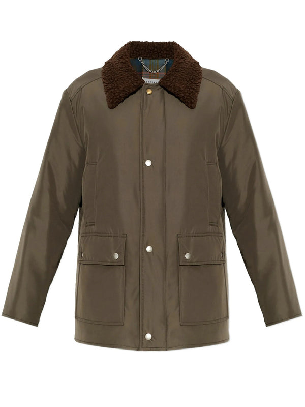Giubbotto Con Collo Shearling