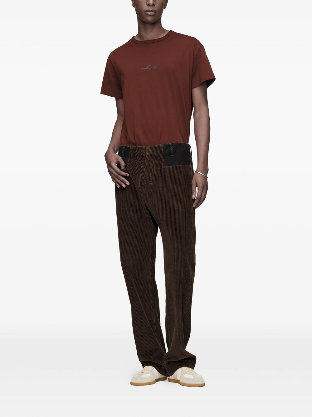 Maison Martin Margiela T-SHIRT - Rosso | 29c35ad582a156485f23127378f96e637c90bb8e