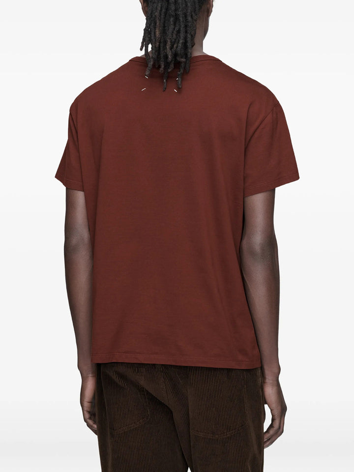 Maison Martin Margiela T-SHIRT - Rosso | 36ac521581d10f58fedb9c4681a3d4c9c03060f9