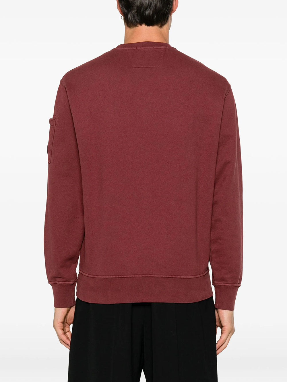 C.P. Company FELPA - Rosso | dac06beea6a1ee226ef1eccca9aaa15b18a12bdf