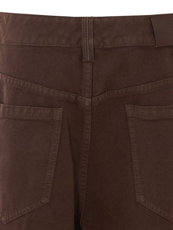 Brunello Cucinelli PANTALONI - Marrone | 0b79c65a432efd560b7824bea1485ff0a1098601