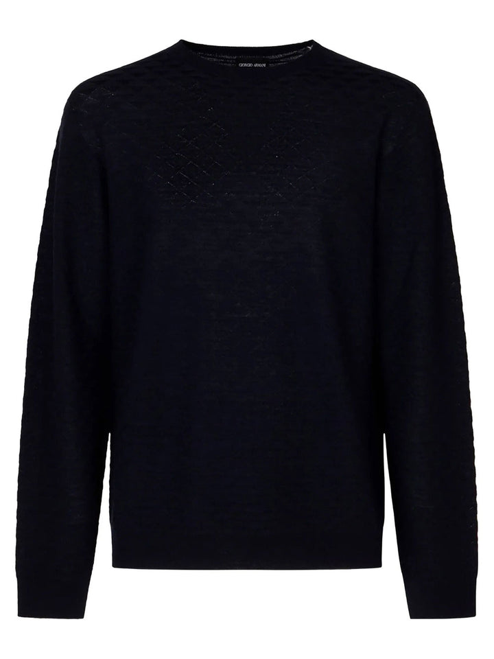 Giorgio Armani MAGLIA - Blu | 1e67b0746bf0b9a413303990461aaaf693abcfd7
