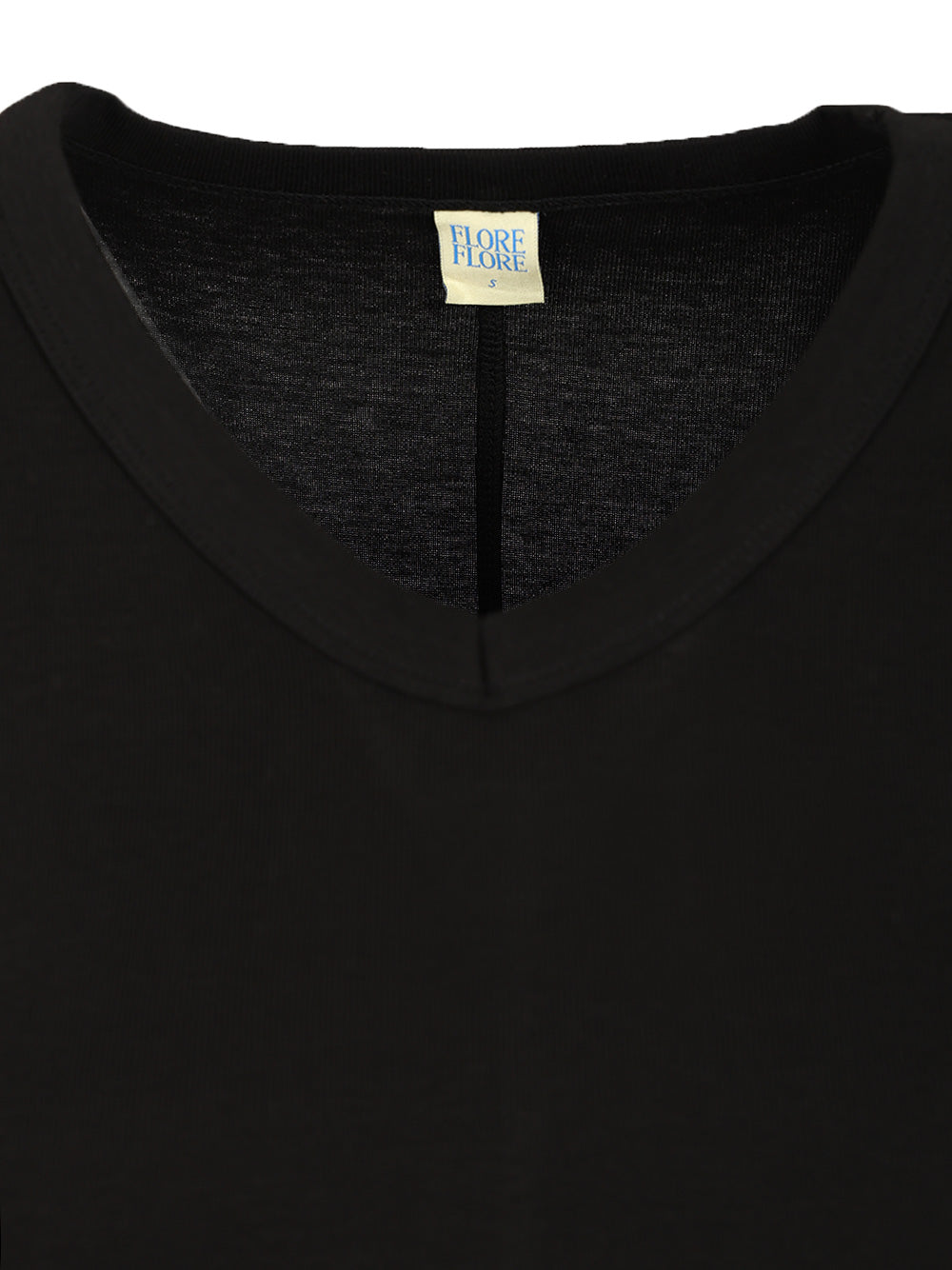 Flore Flore  Jill Baby T-Shirt - Nero | 257018878b0bdc5ff3a2dab6426eb779d68327ac