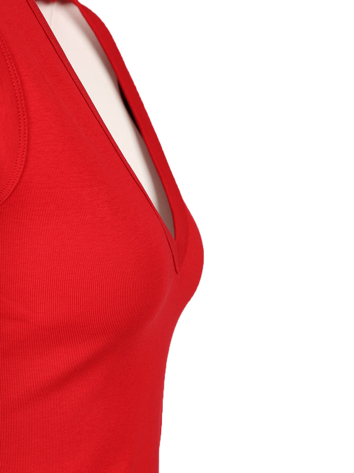 Flore Flore  Dewi Top - Rosso | b19bdaae3f6efc54f674c90b5d2e6486da4b4f65